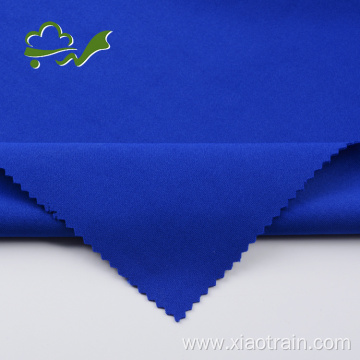 Double knit polyester spandex scuba interlock fabric